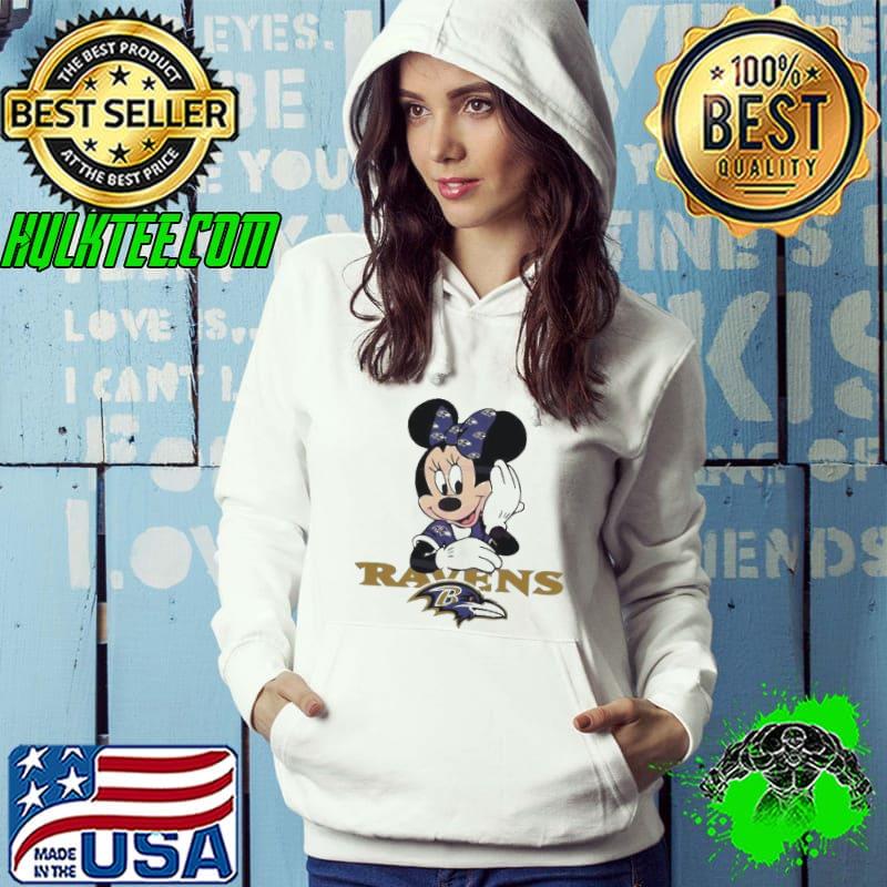 Minnie Mouse Baltimore Ravens Football 2024 shirt