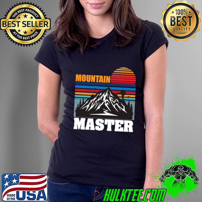 Mountain Master Vintage Sunset T-Shirt Ladies Tee Mountain Master Vintage Sunset T-Shirt Ladies Tee
