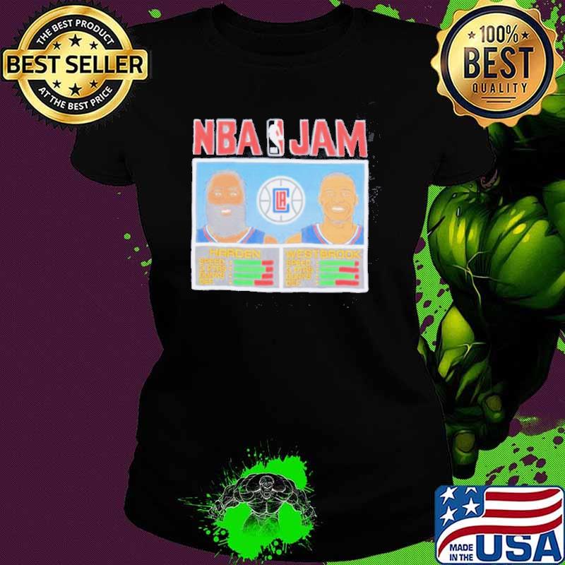 NBA Jam Clippers Harden and Westbrook shirt