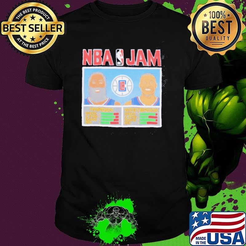 NBA Jam Clippers Harden and Westbrook s Unisex NBA Jam Clippers Harden and Westbrook s Unisex