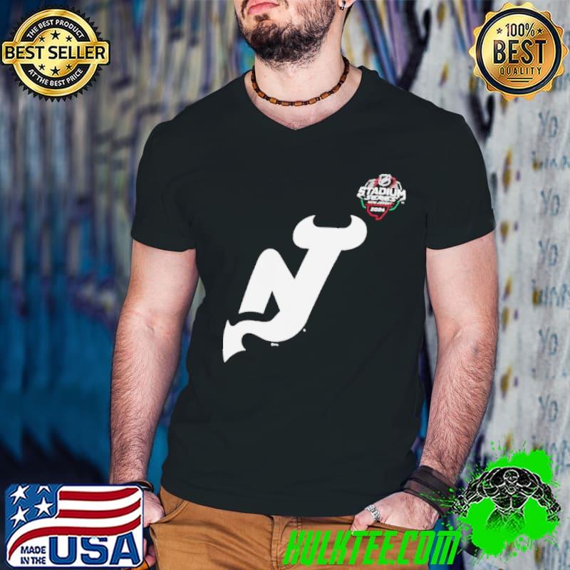 New Jersey Devils 2024 NHL Stadium Series Black Shirt