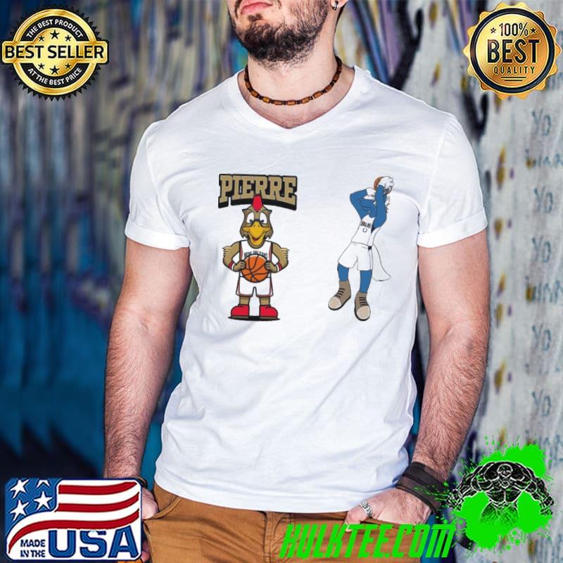 New Orleans Pelicans VS Dallas Mavericks NBA 2024 mascot cartoon shirt