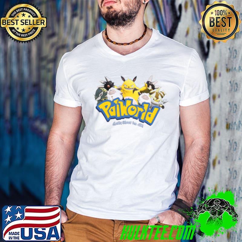 Nice palworld Merch Palworld Shirt Guys V Neck Nice palworld Merch Palworld Shirt Guys V Neck