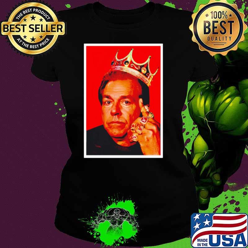 Nick Saban Crown University of Alabama Football Coach shirt