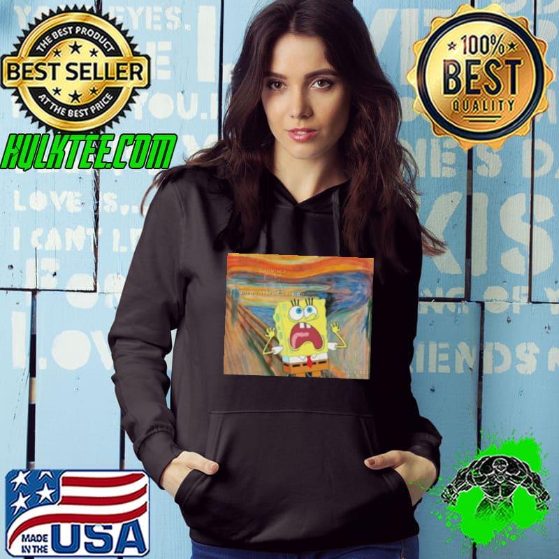 Official spongeBob SquarePants Scream Painting shirt
