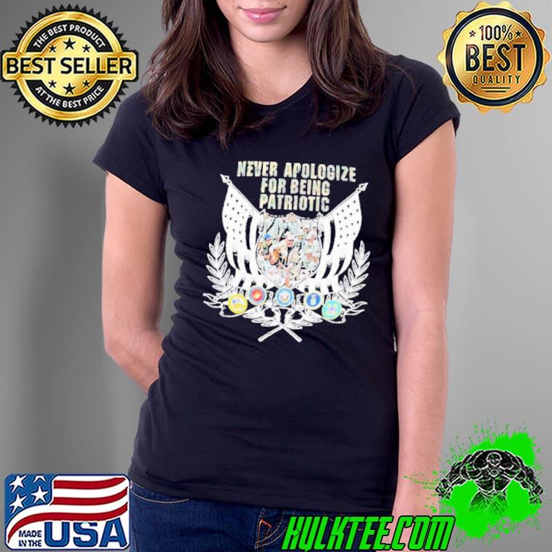 Official toby Keith Never Apologize For Being Patriotic New Shirt Ladies Tee Official toby Keith Never Apologize For Being Patriotic New Shirt Ladies Tee