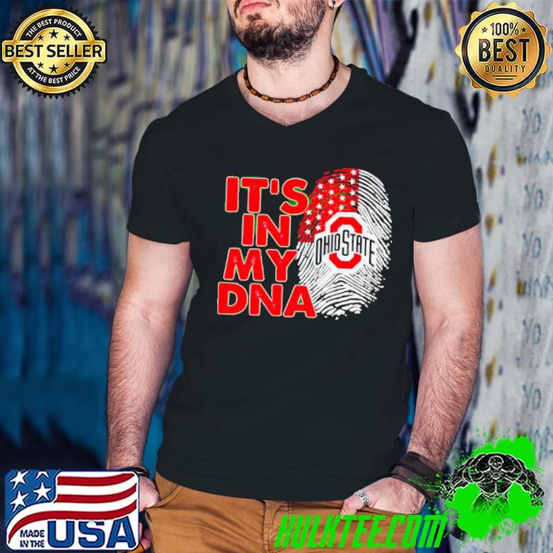 Ohio State Buckeyes It’s In My DNA Fingerprint shirt