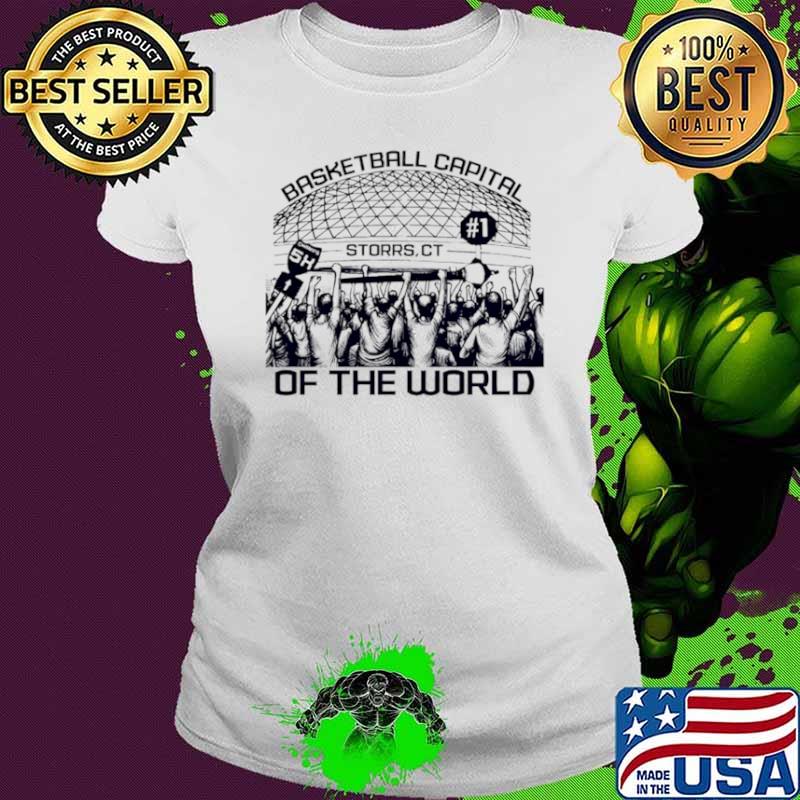 Original basketball capital of the world UConn Huskies shirt