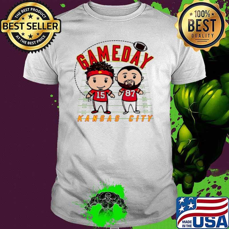 Patrick mahomes and Travis Kelce Gameday Kansas city players s Unisex Patrick mahomes and Travis Kelce Gameday Kansas city players s Unisex