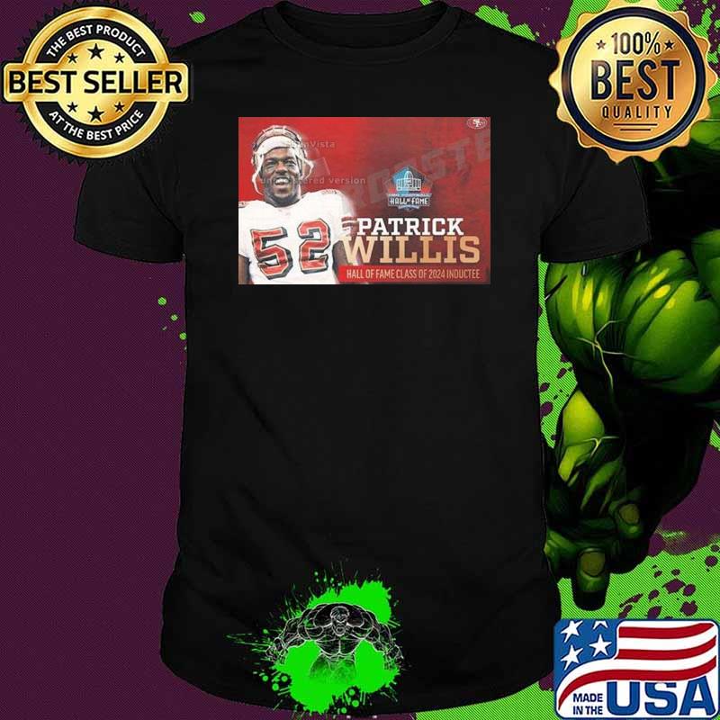 Patrick Willis Hall Of Fame Class Of 2024 Inductee Shirt