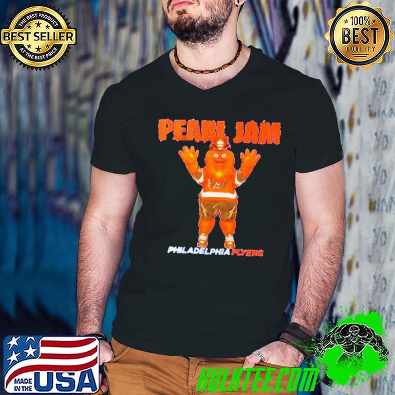 Pearl Jam Philadelphia Flyers Gritty shirt