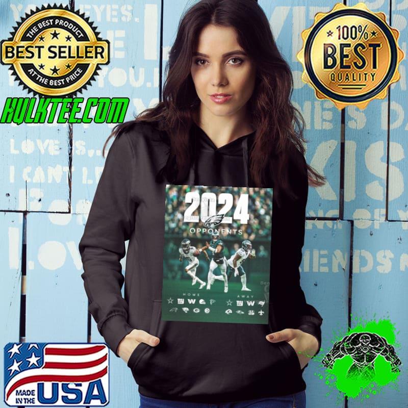 Philadelphia Eagles 2024 opponents on the rise shirt
