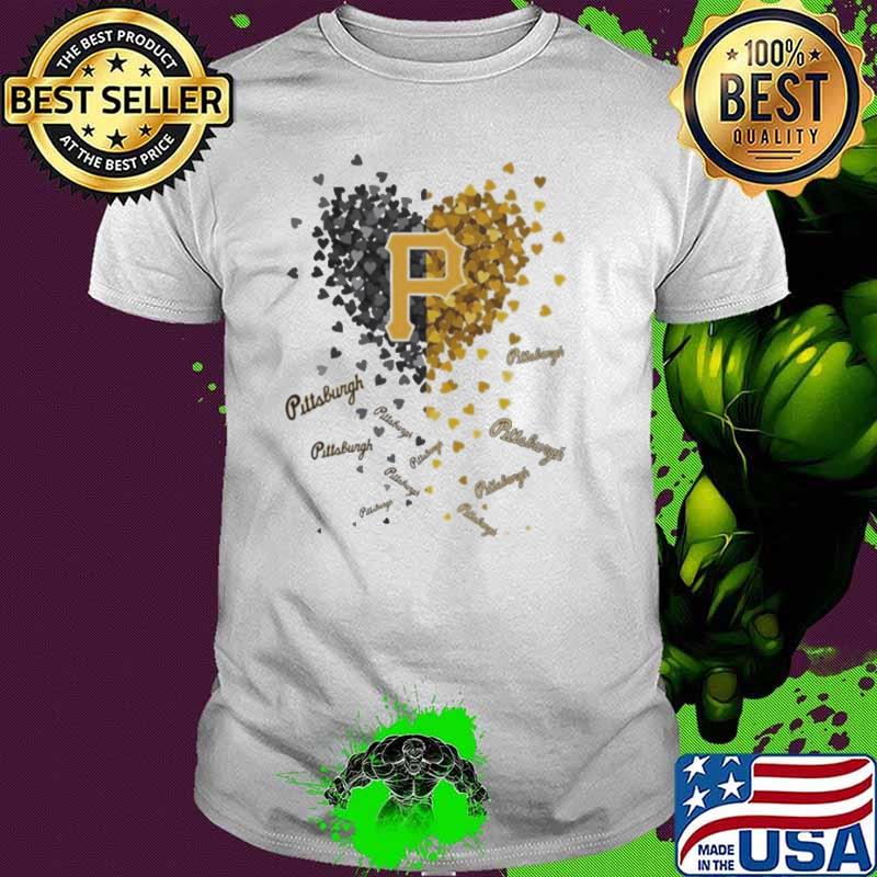 Pittsburgh Pirates Baseball Tiny Heart Shape 2024 shirt