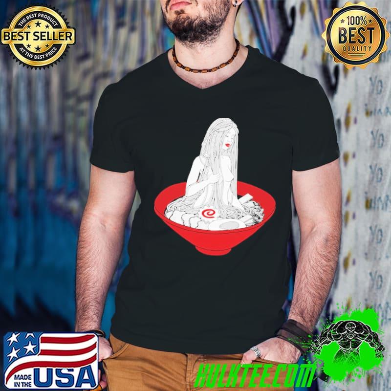 Ramen Girl Ramen Shirt Guys V Neck Ramen Girl Ramen Shirt Guys V Neck