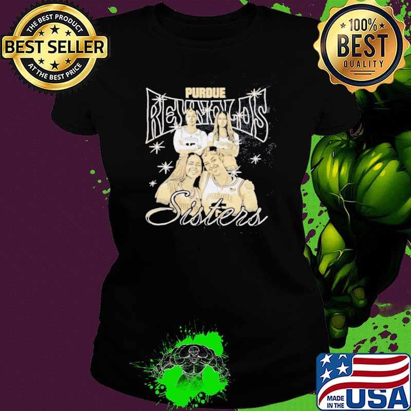 Reynolds Sister Purdue cartoon s Ladies tee Reynolds Sister Purdue cartoon s Ladies tee