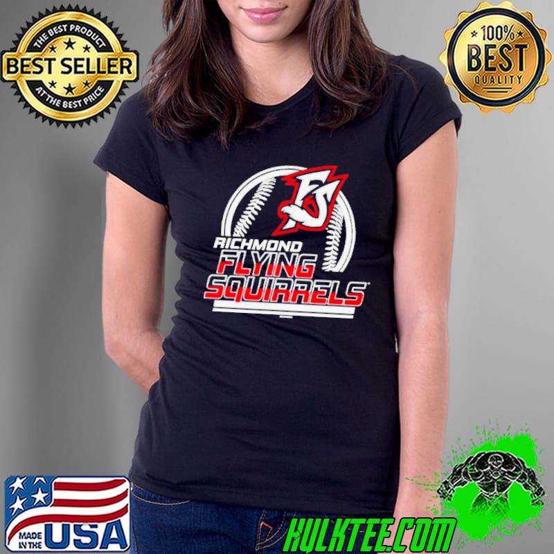 Richmond Flying Squirrels logo shirt