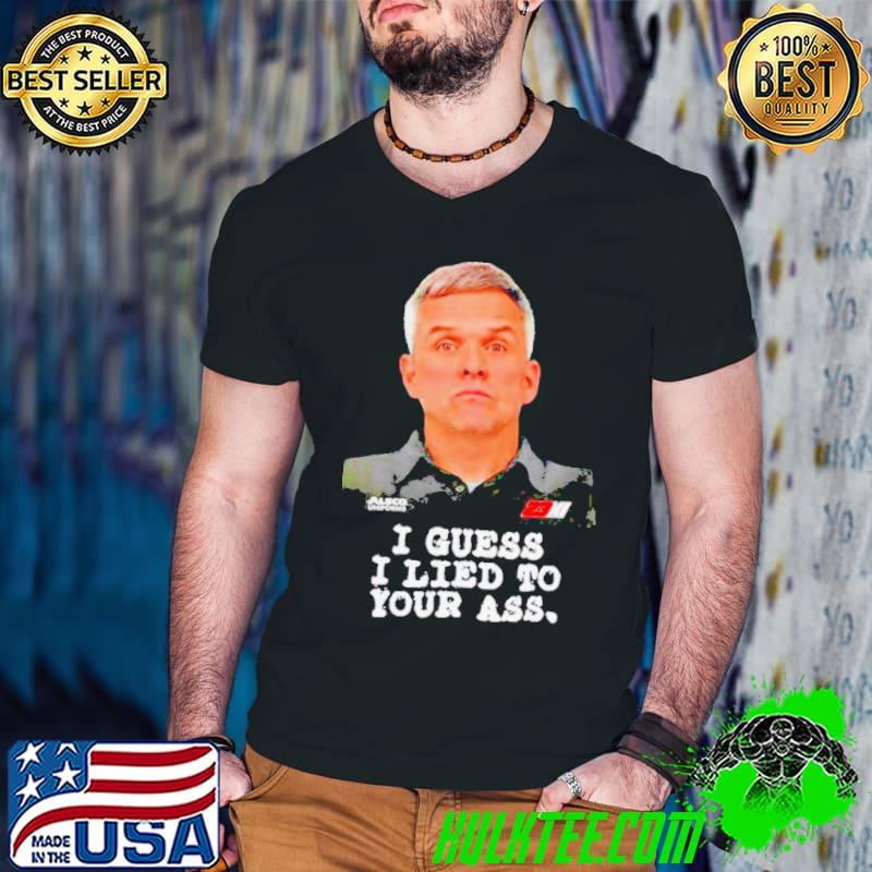 Robert Barker I guess I lied to our ass s Guys V Neck Robert Barker I guess I lied to our ass s Guys V Neck