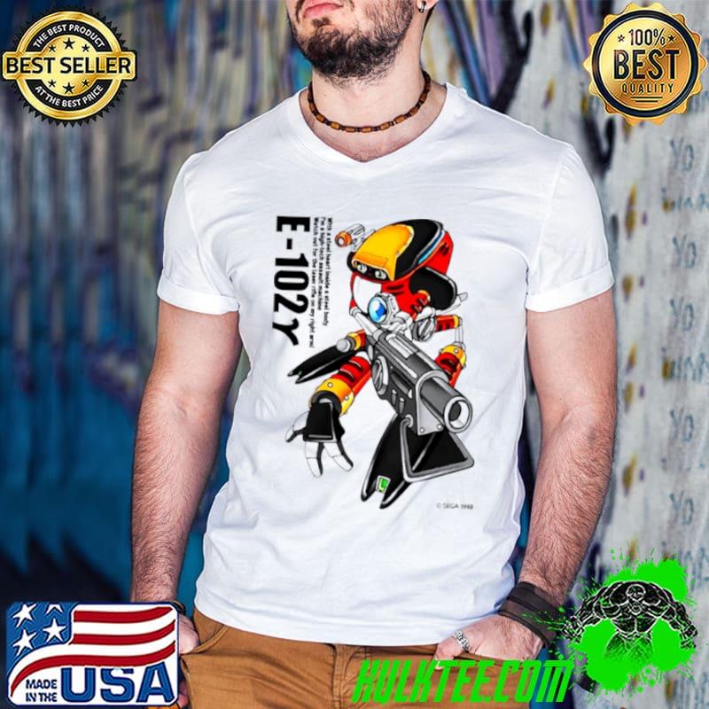 Robot Friend E 102 shirt