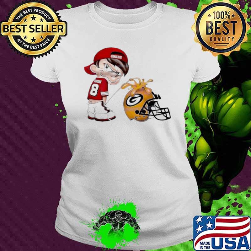 San Francisco 49ers Peeing On Green Bay Packers 2024 shirt
