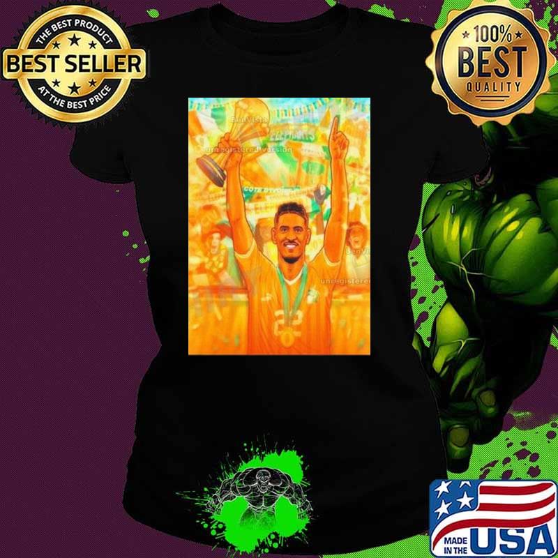 Sébastien Haller Wins Cote d’Ivoire the AFCON in their home country Shirt Ladies tee Sébastien Haller Wins Cote d’Ivoire the AFCON in their home country Shirt Ladies tee