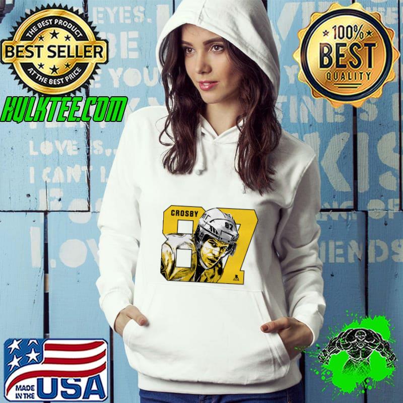 Sidney Crosby Canadian professional ice hockey centre and captain Pittsburgh Number T-Shirt