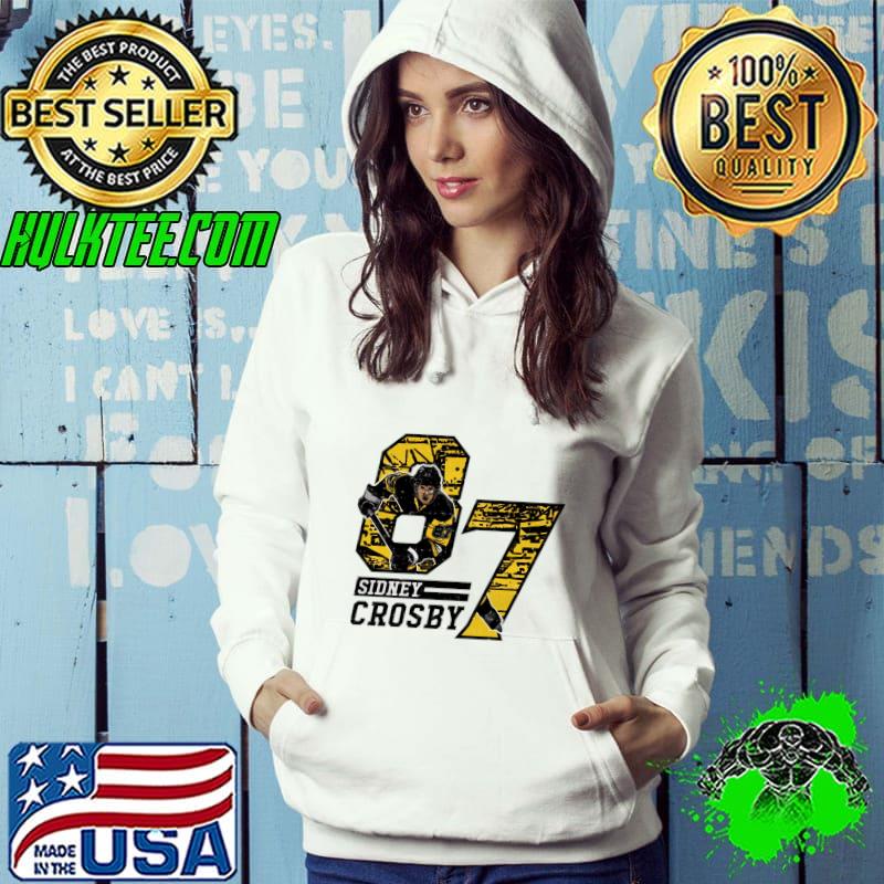 Sidney Crosby Canadian professional ice hockey centre and captain Pittsburgh Offset T-Shirt Sidney Crosby Canadian professional ice hockey centre and captain Pittsburgh Offset T-Shirt