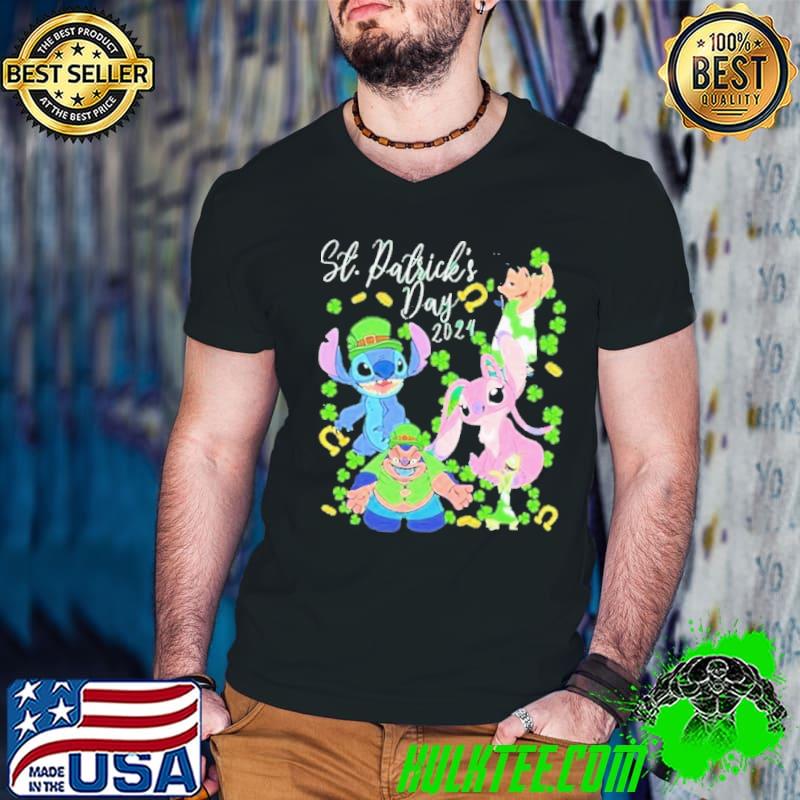 Stitch Angel Lilor St. Patrick’s Day Shirt