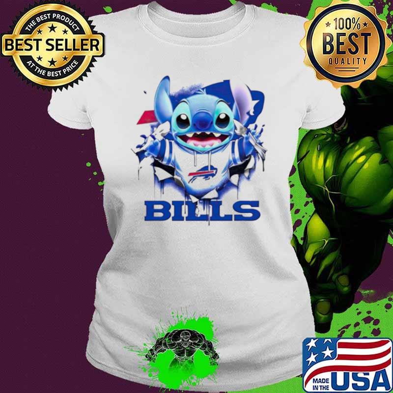 Stitch Inside Buffalo Bills Logo 2024 shirt