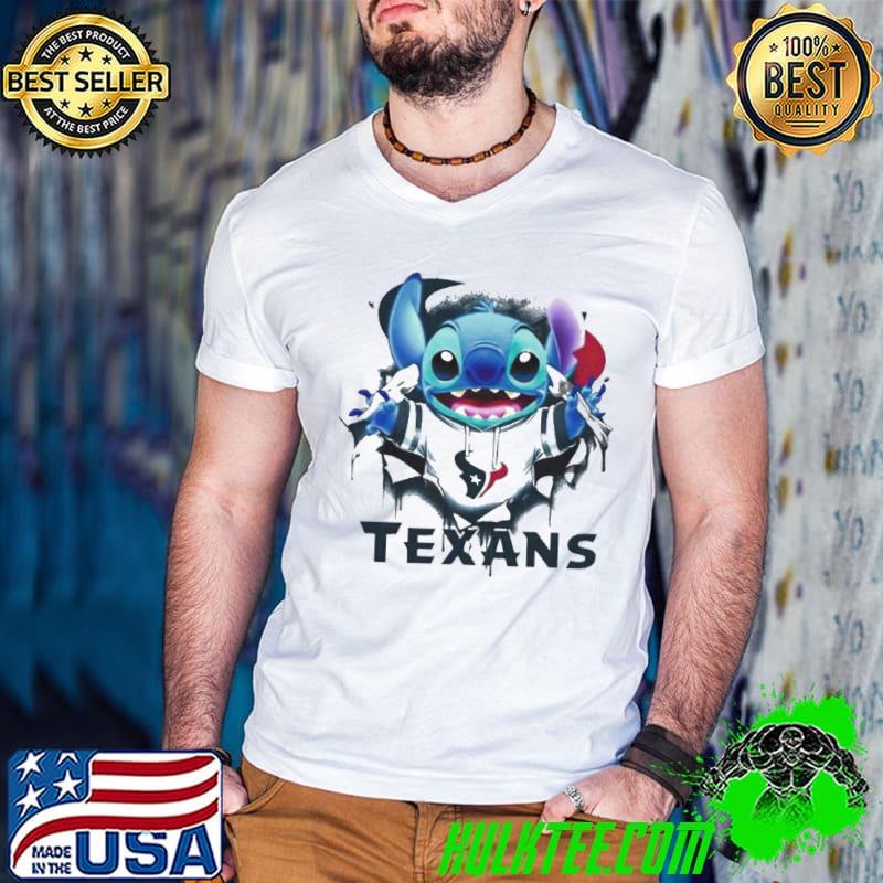 Stitch Inside Houston Texans Logo 2024 shirt