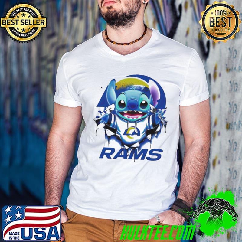 Stitch Inside Los Angeles Rams Logo 2024 shirt