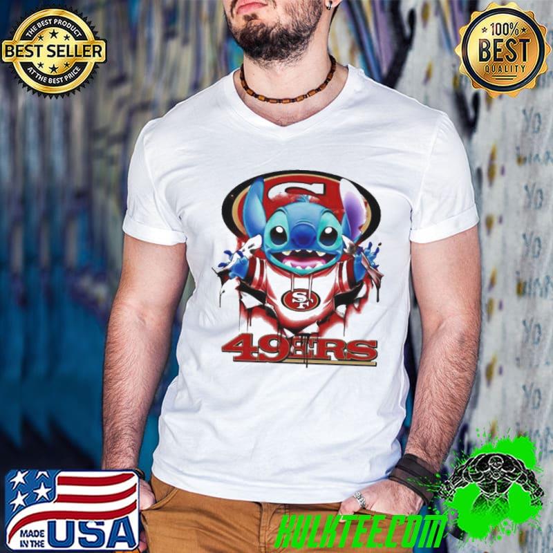 Stitch Inside San Francisco 49ers Logo 2024 shirt