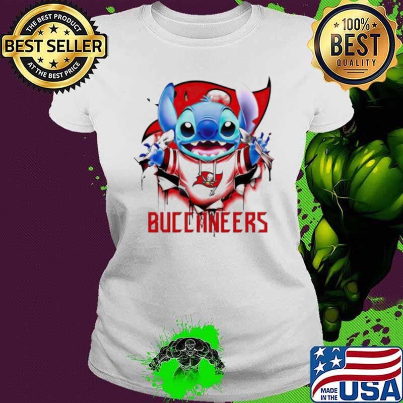 Stitch Inside Tampa Bay Buccaneers Logo 2024 shirt