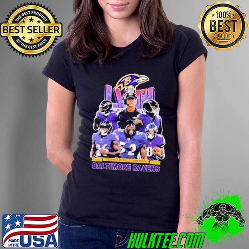 Super Bowl LVIII 2024 Baltimore Ravens Shirt