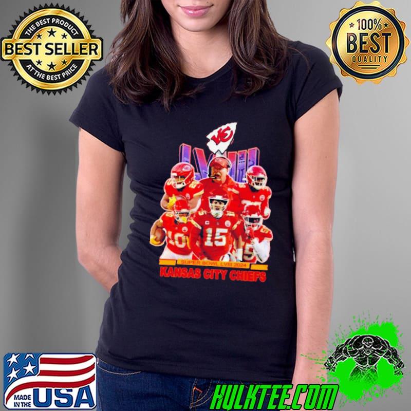 Super Bowl LVIII 2024 Kansas City Chiefs shirt