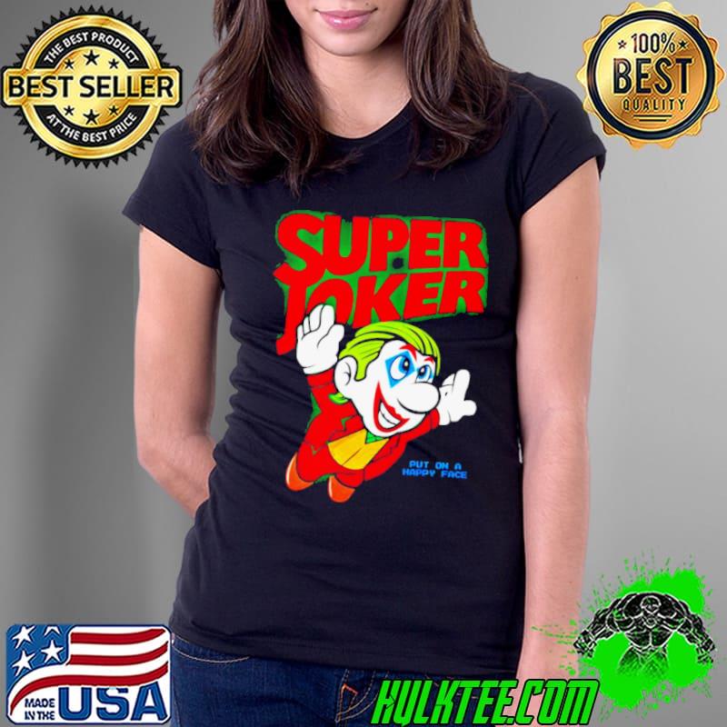 Super Joker happy face shirt