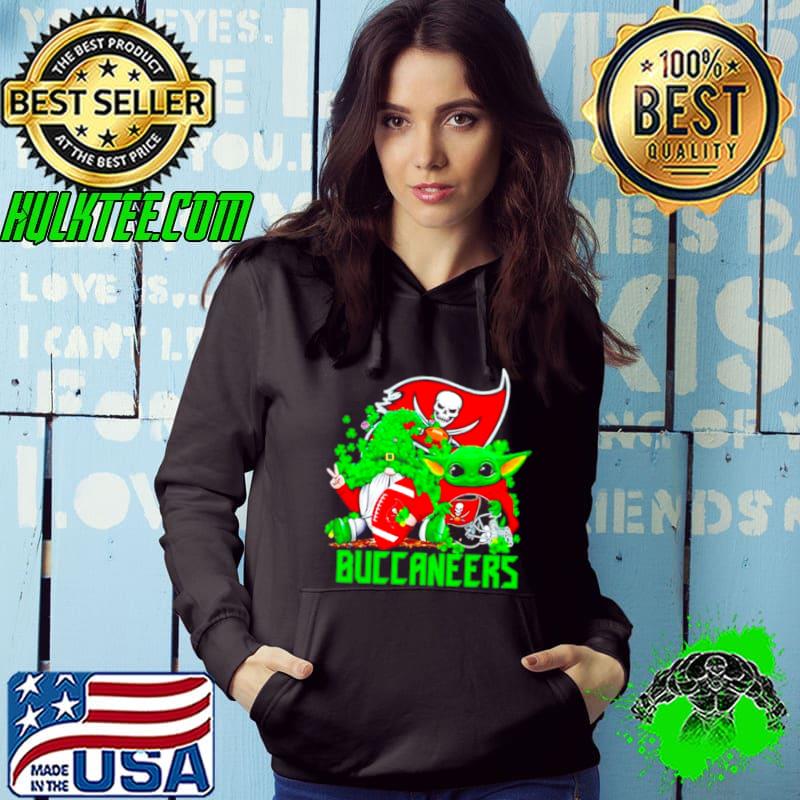 Tampa Bay Buccaneers Baby Yoda Happy St.Patrick’s Day Shamrock s Hoodie Tampa Bay Buccaneers Baby Yoda Happy St.Patrick’s Day Shamrock s Hoodie