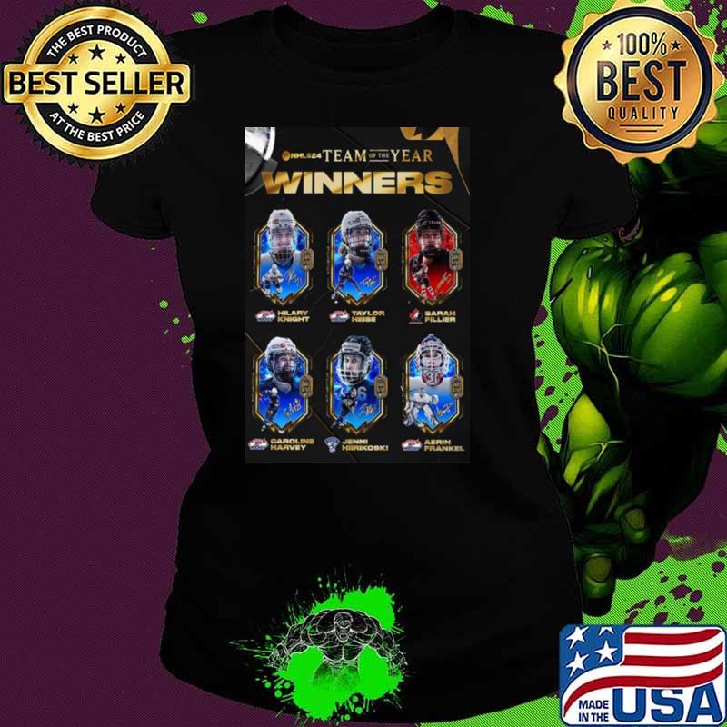 The Ea Sports Nhl 24 Womens Team Of The Year Winners shirt