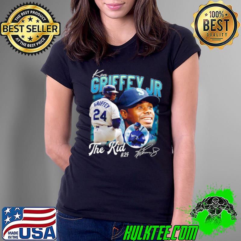 The Kid Baseball Vintage Signature Perfect Gift For Baseball Lovers Ken Griffey Jr shirt