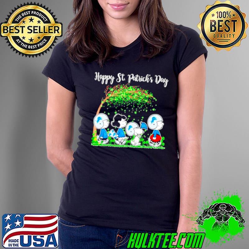 The Peanuts Detroit Lions Happy St.Patrick’s Day shirt