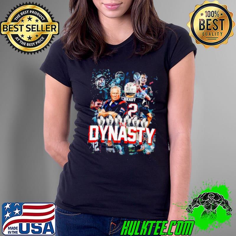 The Tom Brady and Bill Belichick Dynasty vintage shirt