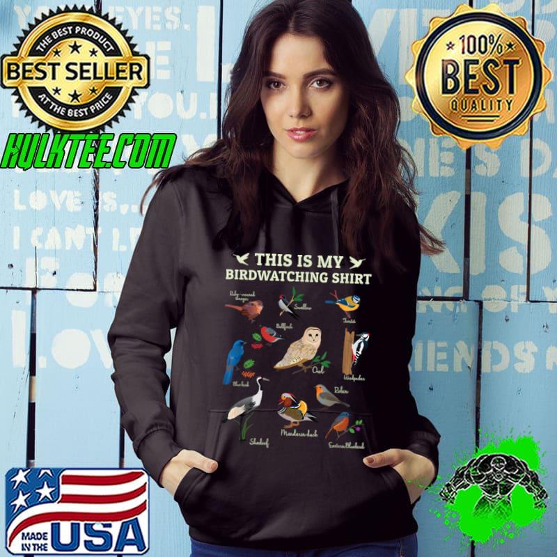 This Is My Bird Lover Birdwatching Present Birdwatcher Birder T-Shirt