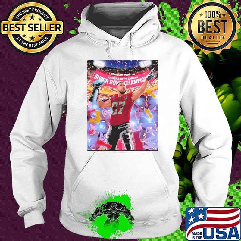 Travis Kelce Back-To-Back Eras Super Bowl Champions Shirt Hoodie Travis Kelce Back-To-Back Eras Super Bowl Champions Shirt Hoodie