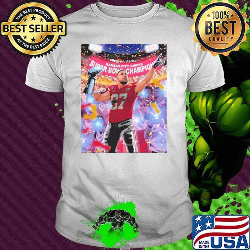 Travis Kelce Back-To-Back Eras Super Bowl Champions Shirt