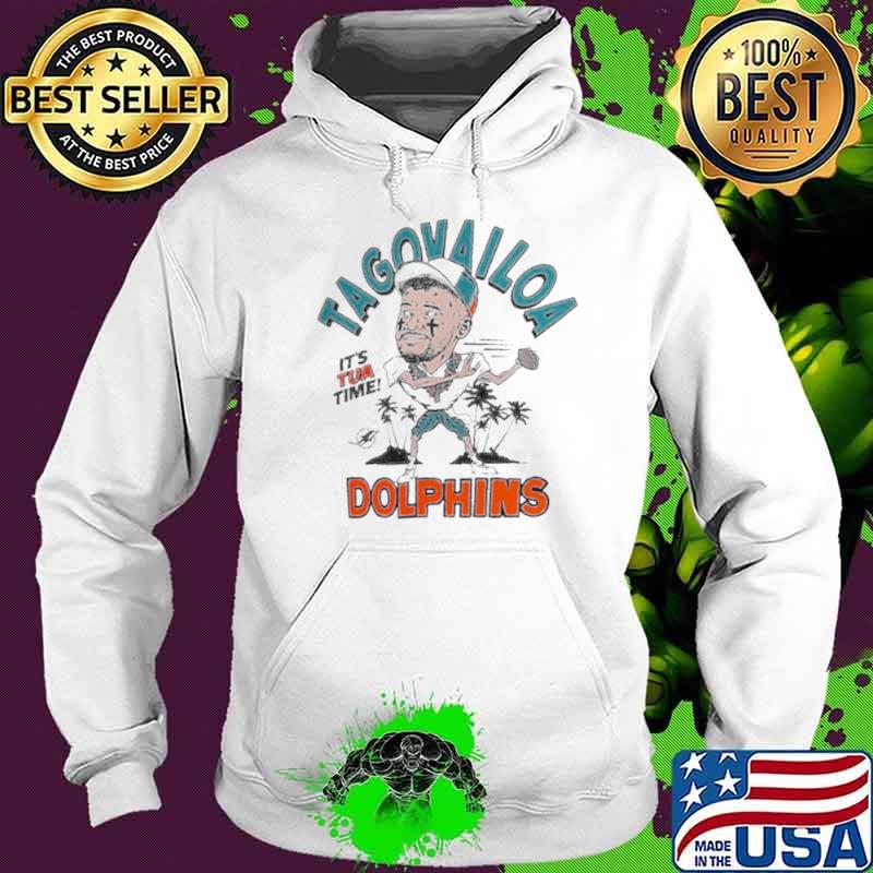 Tua Tagovailoa Miami Dolphins Caricature Player Tri blend s Hoodie Tua Tagovailoa Miami Dolphins Caricature Player Tri blend s Hoodie