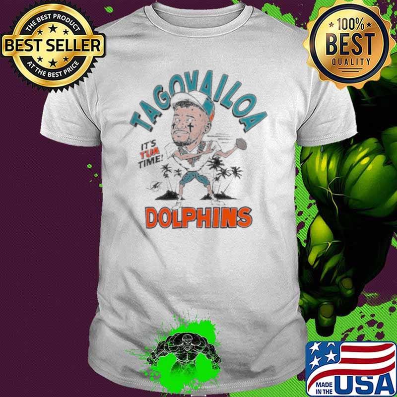 Tua Tagovailoa Miami Dolphins Caricature Player Tri blend s Unisex Tua Tagovailoa Miami Dolphins Caricature Player Tri blend s Unisex