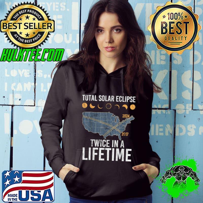 Twice In A Lifetime Solar Eclipse 2024 Total Eclipse T-Shirt