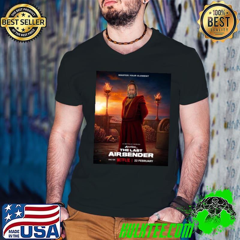 Uncle Iroh In Live Action Avatar The Last Airbender Series Releasing February 22 on Netflix Shirt Guys V Neck Uncle Iroh In Live Action Avatar The Last Airbender Series Releasing February 22 on Netflix Shirt Guys V Neck