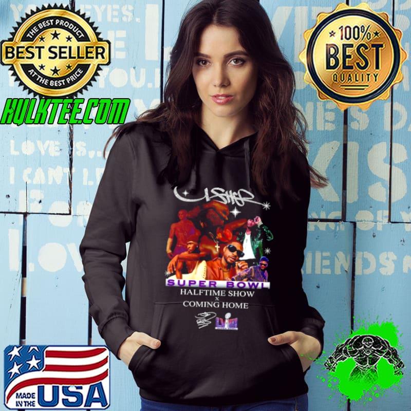 Usher Super Bowl LVIII Halftime Show X Coming Home Signature s Hoodie Usher Super Bowl LVIII Halftime Show X Coming Home Signature s Hoodie