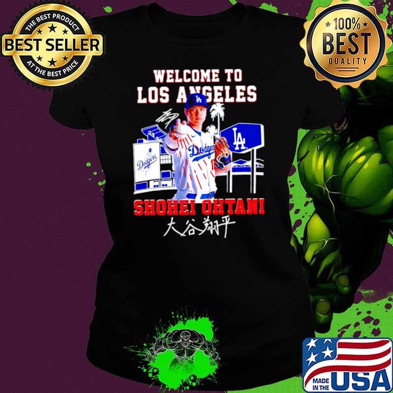 Welcome to Los Angeles Shohei Ohtani signature shirt