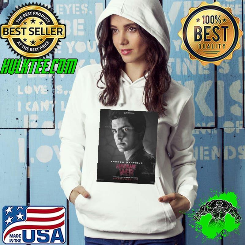 What If Madame Web Has Andrew Garfield Exclusively Poster Shirt Hoodie What If Madame Web Has Andrew Garfield Exclusively Poster Shirt Hoodie